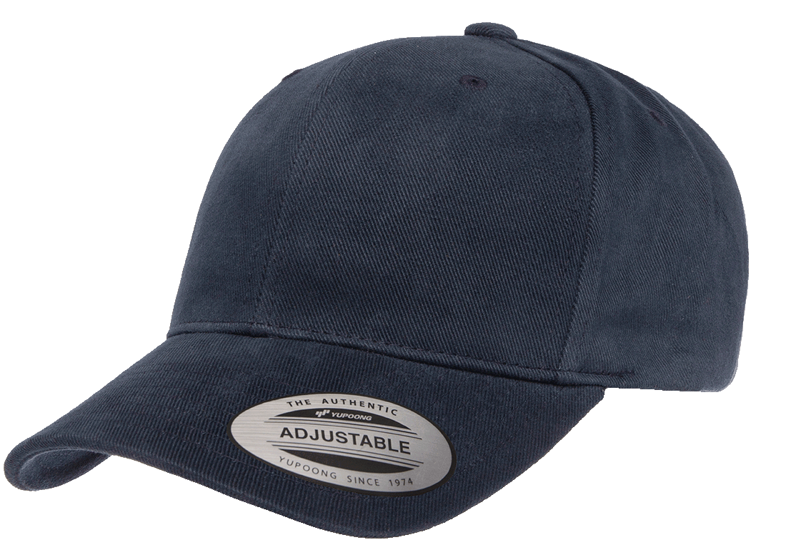 Yupoong 6363V Brushed Cotton Twill Mid Profile Cap YP Classics