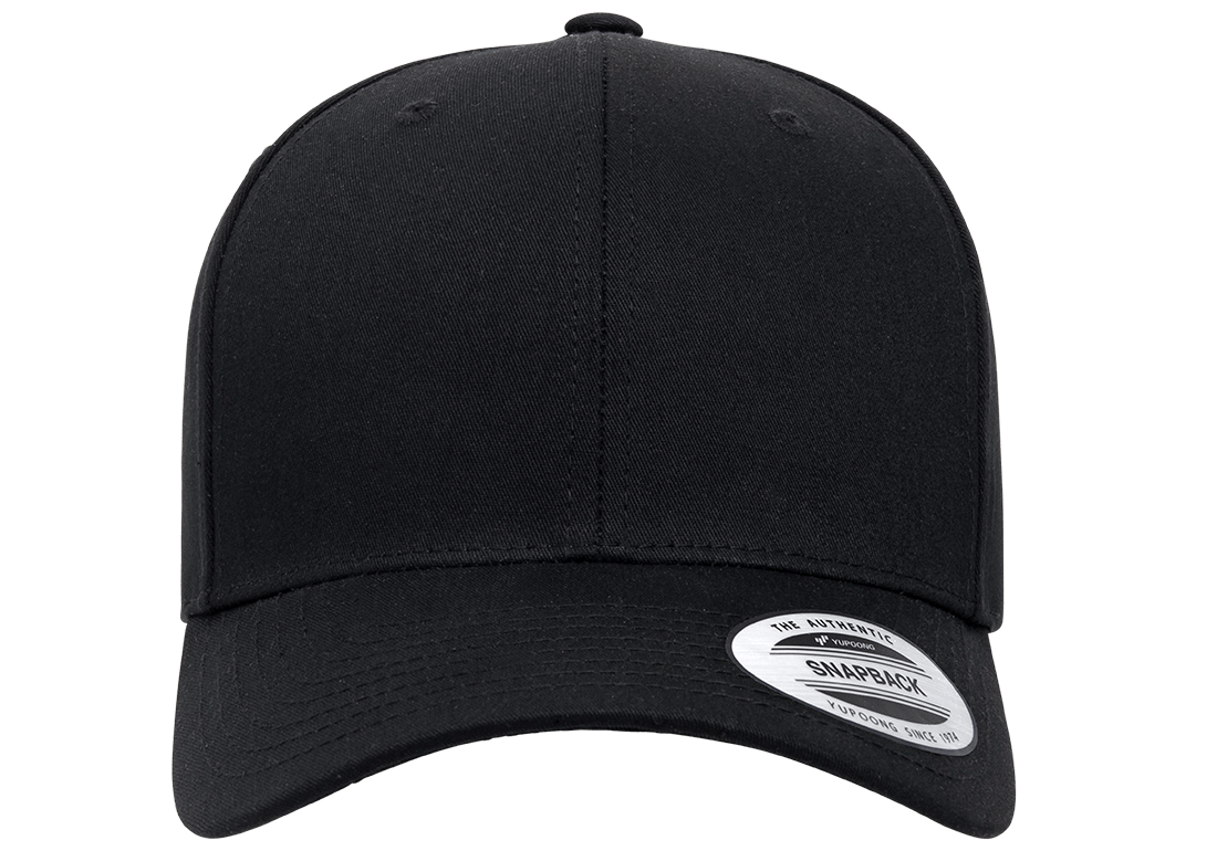 Yupoong 6389 Retro Cotton Blend Snapback Hat YP Classics