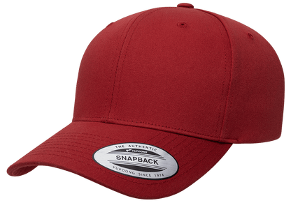 Yupoong 6389 Retro Cotton Blend Snapback Hat YP Classics