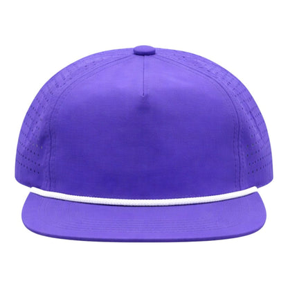Blank Rope Hats Perforated Structured Cap