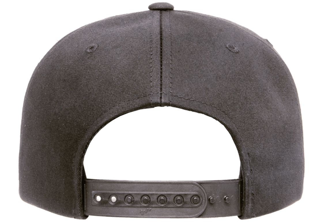Yupoong 6502 Unstructured 5-Panel Snapback Hat, Flat Bill Cap - YP Classics