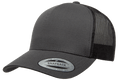 Yupoong 6506 5-Panel Retro Trucker Hat Baseball Cap with Mesh Back YP Classics