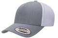 Yupoong 6506T 5-Panel Retro Trucker Hat Baseball Cap with Mesh Back 2-Tone Colors YP Classics