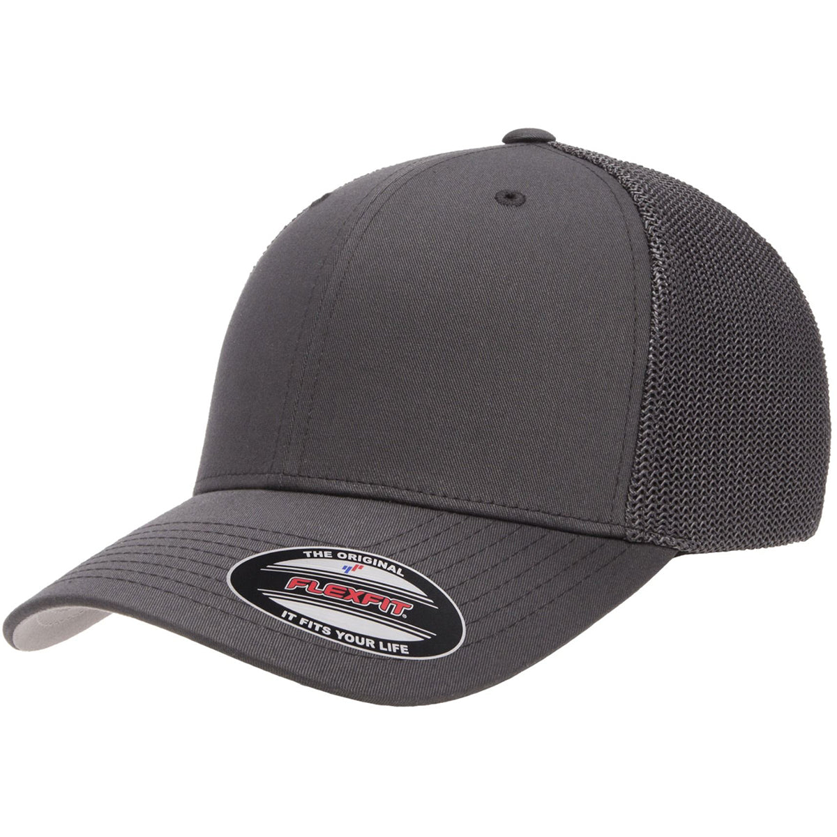 Flexfit® Trucker Hat with Mesh Back - Flexfit 6511