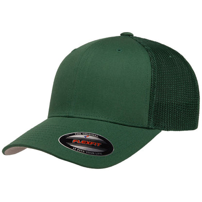 Flexfit® Trucker Hat with Mesh Back - Flexfit 6511