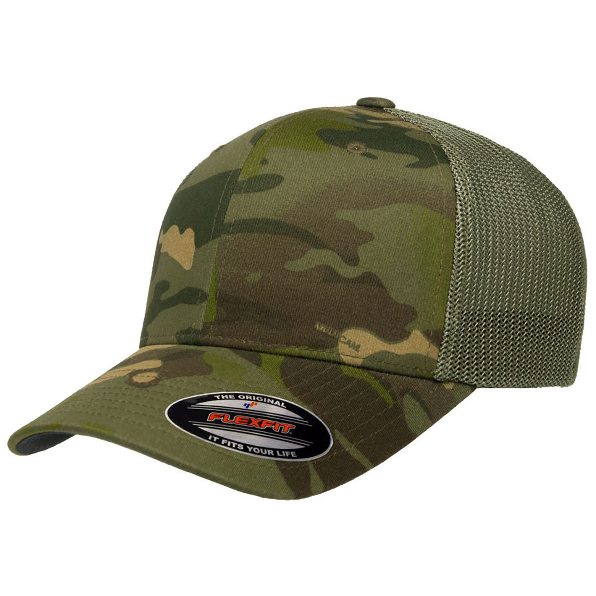 Flexfit® Trucker Hat with Mesh Back - Flexfit 6511
