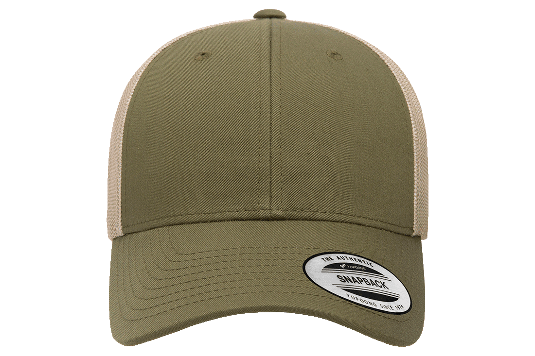 YP Classics 6601T Low Profile Trucker Cap 2-Tone