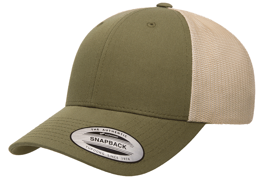 YP Classics 6601T Low Profile Trucker Cap 2-Tone