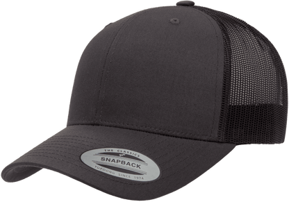 Yupoong 6606 Retro Trucker Hat Baseball Cap with Mesh Back - YP Classics