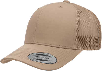 Yupoong 6606 Retro Trucker Hat Baseball Cap with Mesh Back - YP Classics
