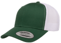 Yupoong 6606T Retro Trucker Hat Baseball Cap with Mesh Back, 2-Tone Colors - YP Classics
