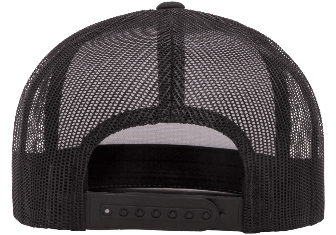 Yupoong 6606W Retro Trucker Hat Baseball Cap with Mesh Back White Front YP Classics