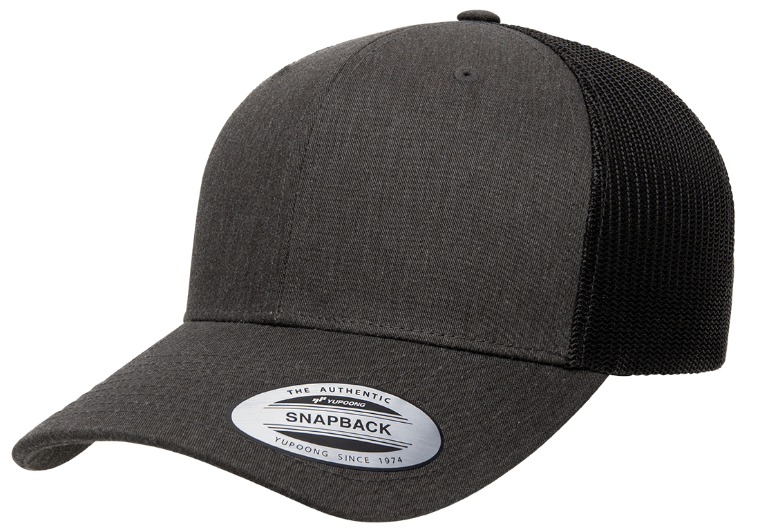Yupoong 6606 Retro Trucker Hat Baseball Cap with Mesh Back - YP Classics