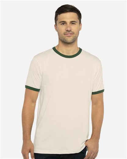 Next Level 3604 Unisex Cotton Ringer Tee