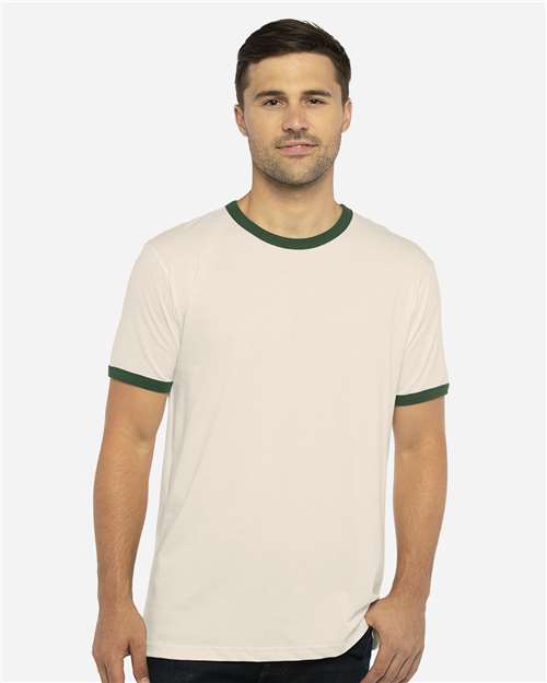 Next Level 3604 Unisex Cotton Ringer Tee