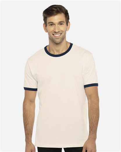 Next Level 3604 Unisex Cotton Ringer Tee