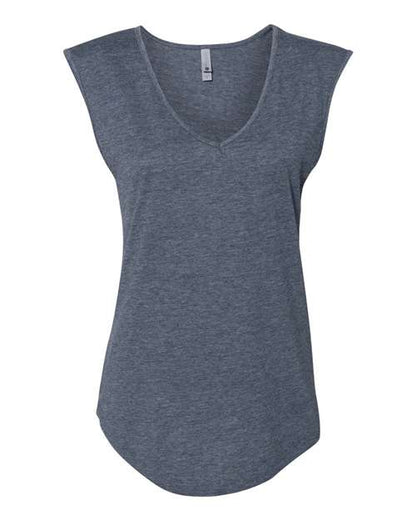 Next Level 5040 Women's Festival Sleeveless Deep V-Neck Tee