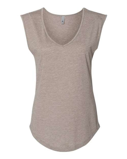 Next Level 5040 Women's Festival Sleeveless Deep V-Neck Tee