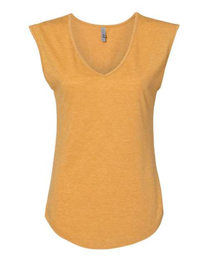 Next Level 5040 Women's Festival Sleeveless Deep V-Neck Tee