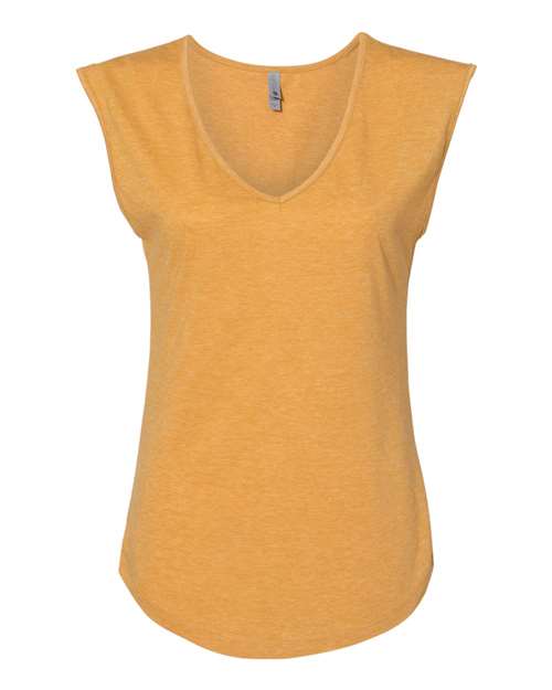 Next Level 5040 Women's Festival Sleeveless Deep V-Neck Tee