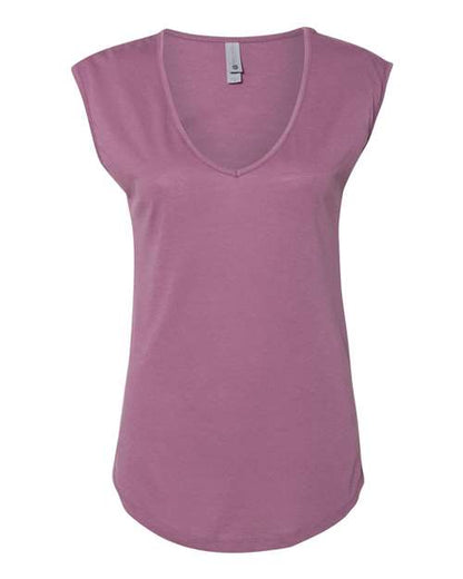 Next Level 5040 Women's Festival Sleeveless Deep V-Neck Tee