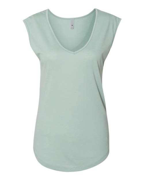 Next Level 5040 Women's Festival Sleeveless Deep V-Neck Tee