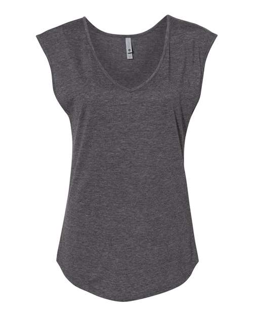 Next Level 5040 Women's Festival Sleeveless Deep V-Neck Tee
