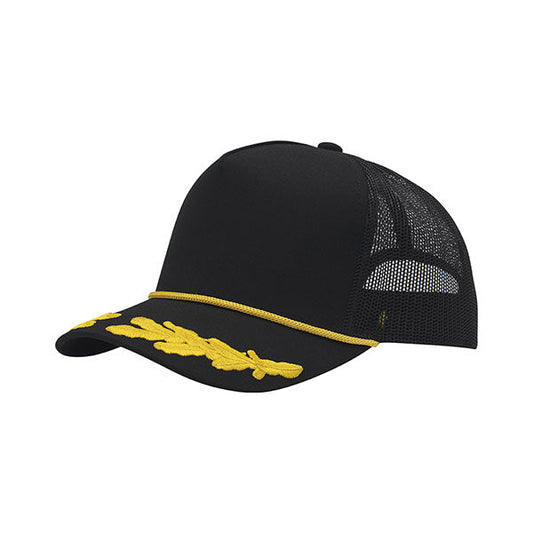 Mega Cap 6807F Captain Trucker Cap - Star Hats & Embroidery