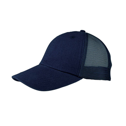 Mega Cap 6808 Washed Cotton Twill Mesh Cap - Star Hats & Embroidery