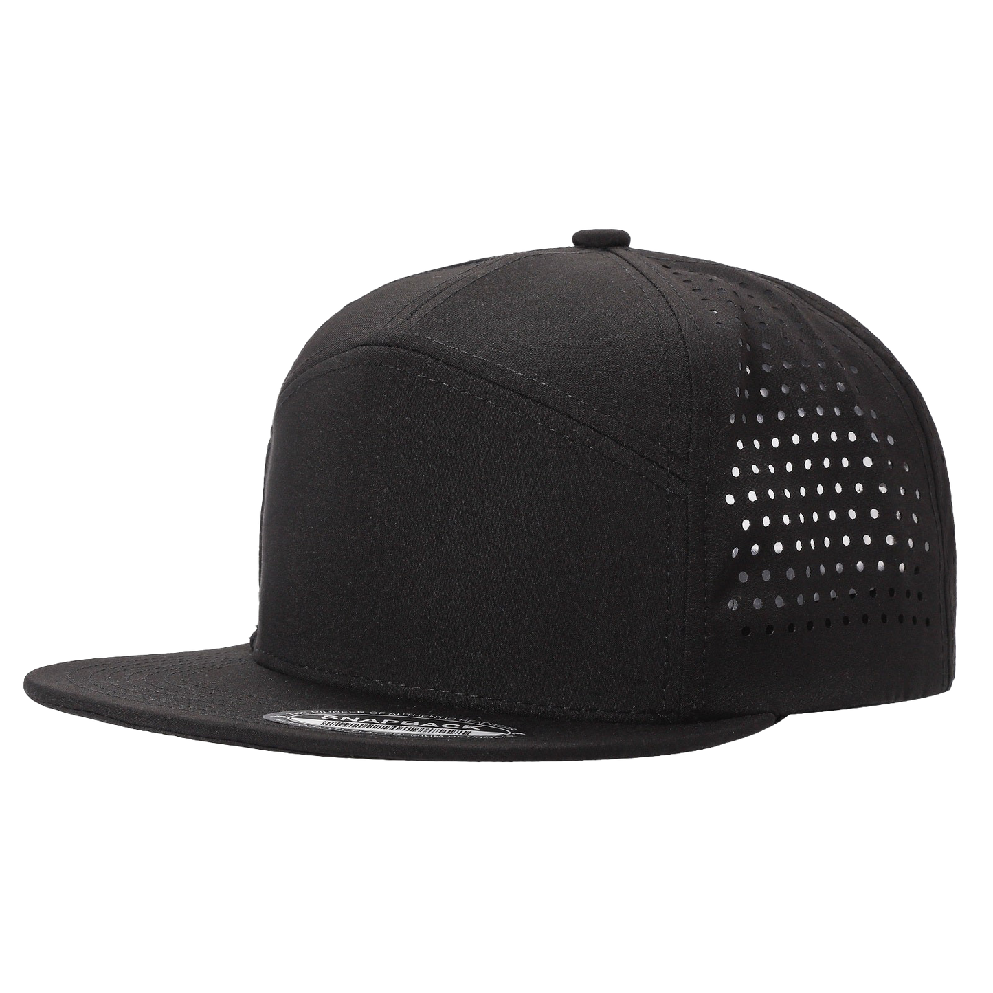 Unbranded 7 Panel Perforated Hat Laser Vented Cap
