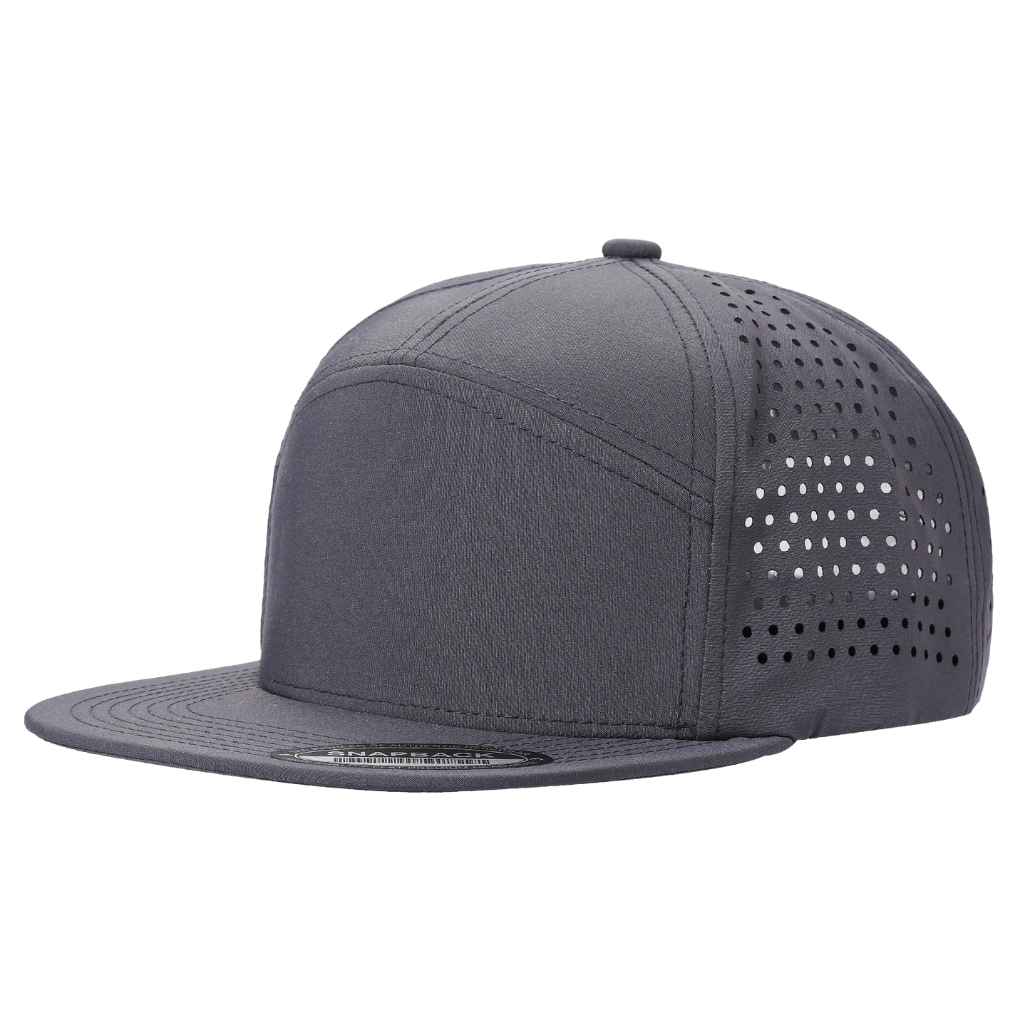 Unbranded 7 Panel Perforated Hat Laser Vented Cap