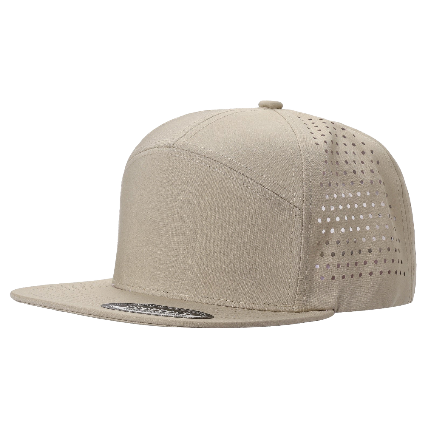 Unbranded 7 Panel Perforated Hat Laser Vented Cap