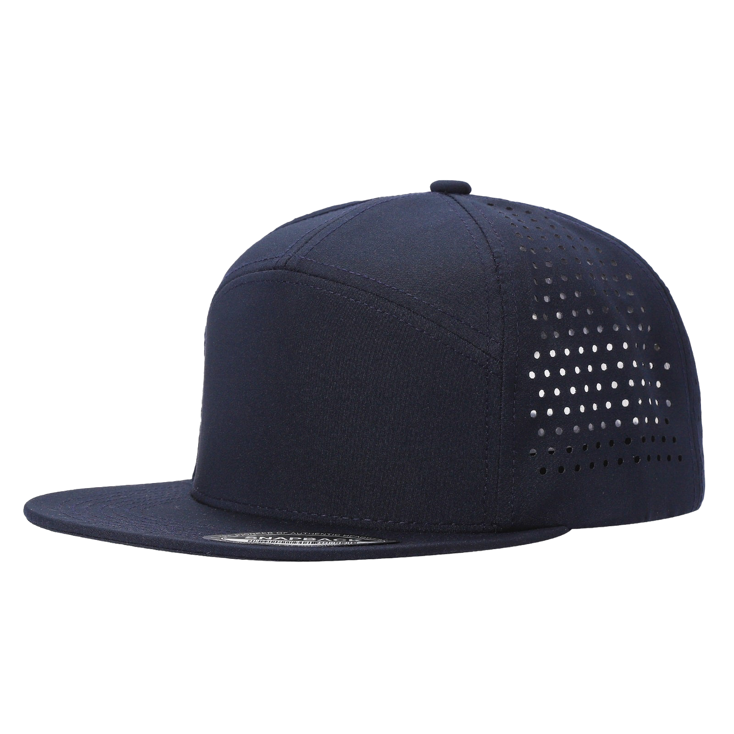 Unbranded 7 Panel Perforated Hat Laser Vented Cap