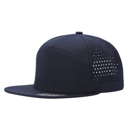 Unbranded 7 Panel Perforated Hat Laser Vented Cap