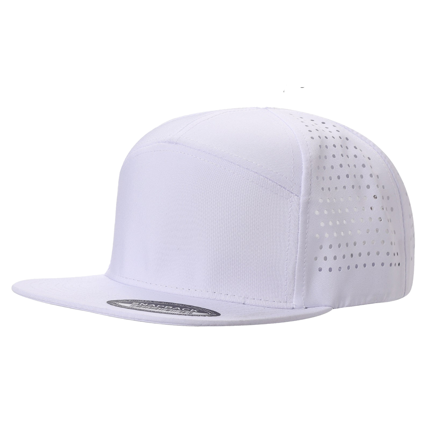 Unbranded 7 Panel Perforated Hat Laser Vented Cap