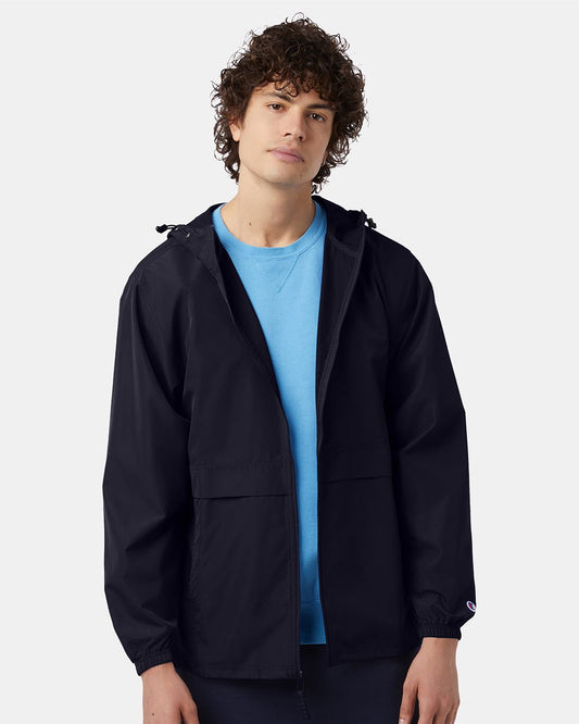 Champion CO125 Unisex Full-Zip Anorak Jacket - Star Hats & Embroidery