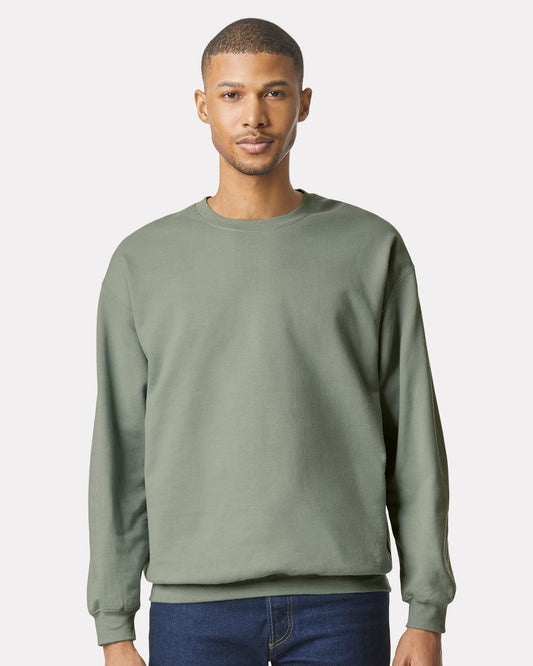 Gildan SF000 Unisex Softstyle® Midweight Crewneck Sweatshirt - Star Hats & Embroidery