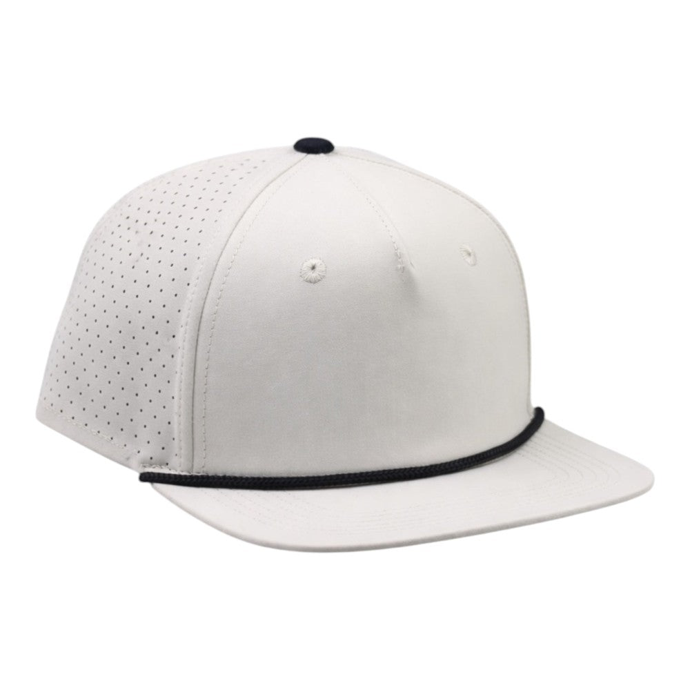 Blank Rope Hats Perforated Unstructured Cap