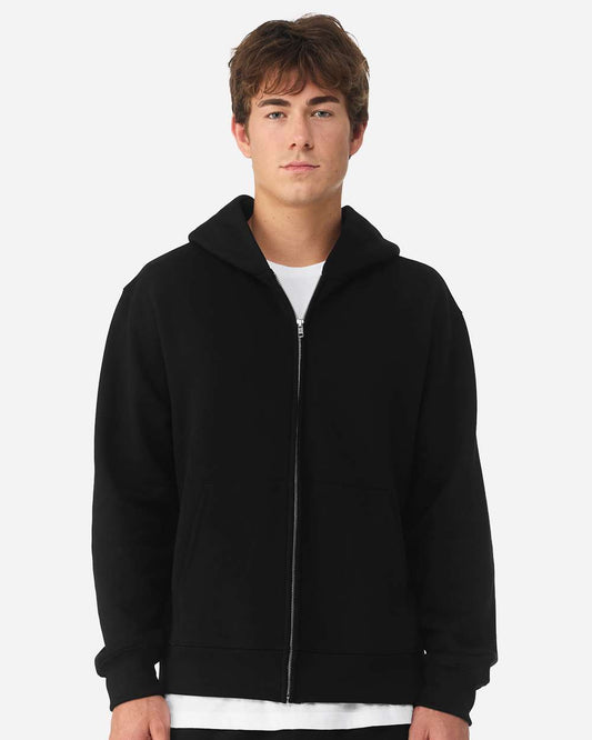 BELLA+CANVAS 4739 Unisex 10 oz Full-Zip Hoodie Sweatshirt - Star Hats & Embroidery
