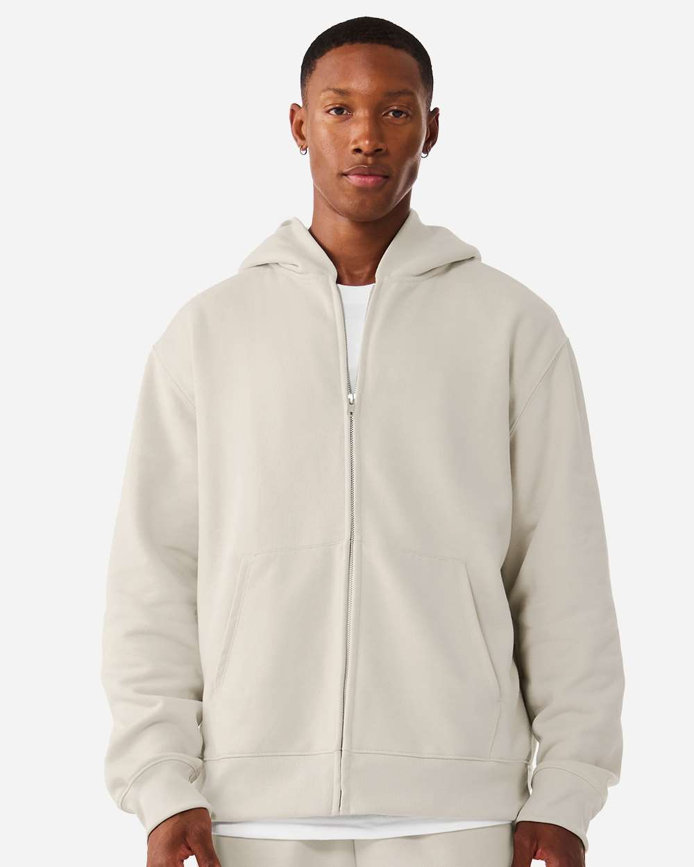 BELLA+CANVAS 4739 Unisex 10 oz Full-Zip Hoodie Sweatshirt