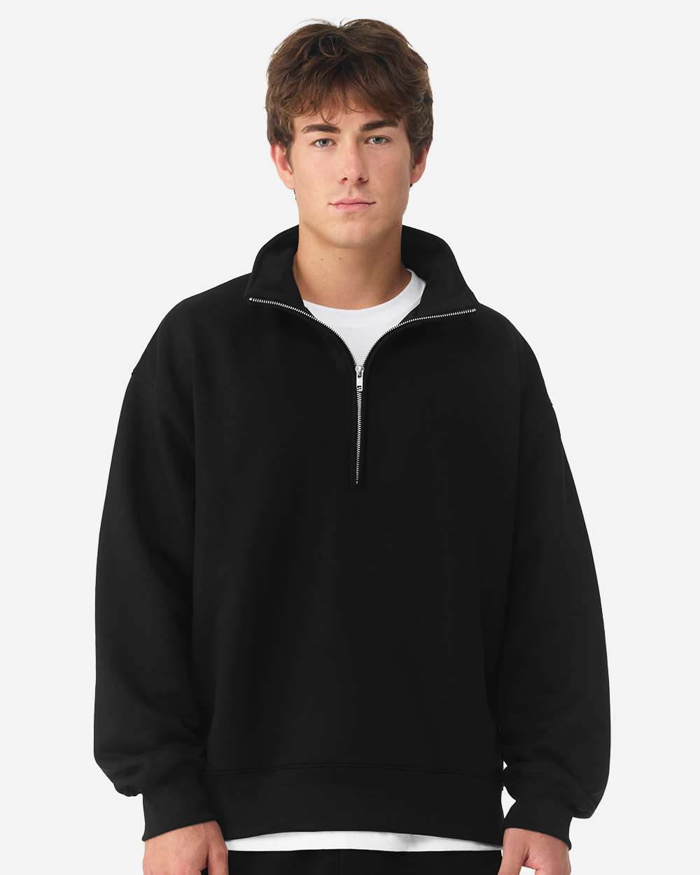 BELLA+CANVAS 4740 Unisex 10 oz Quarter-Zip Pullover Sweatshirt