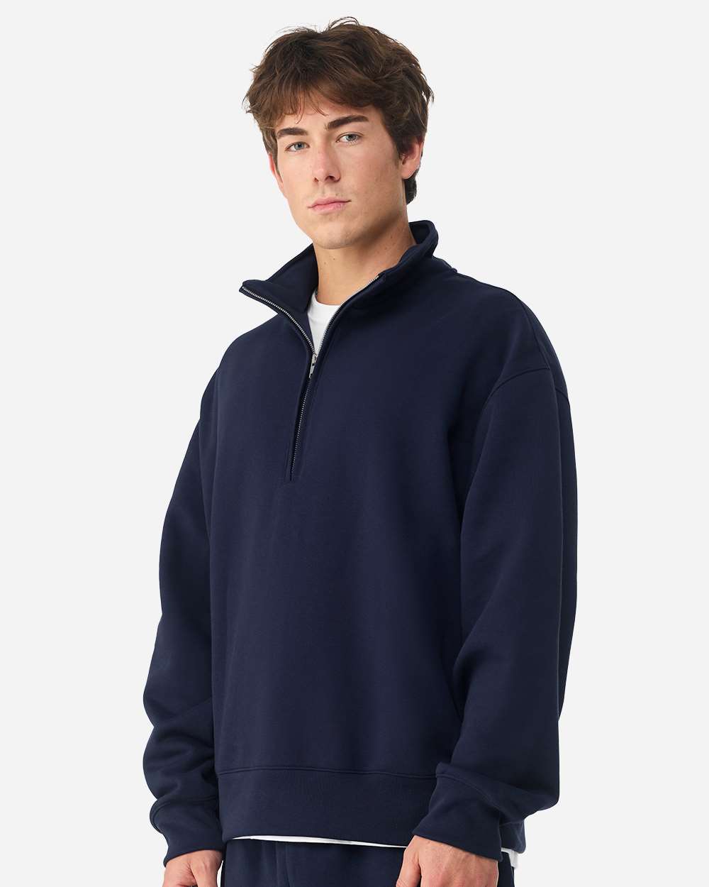 BELLA+CANVAS 4740 Unisex 10 oz Quarter-Zip Pullover Sweatshirt