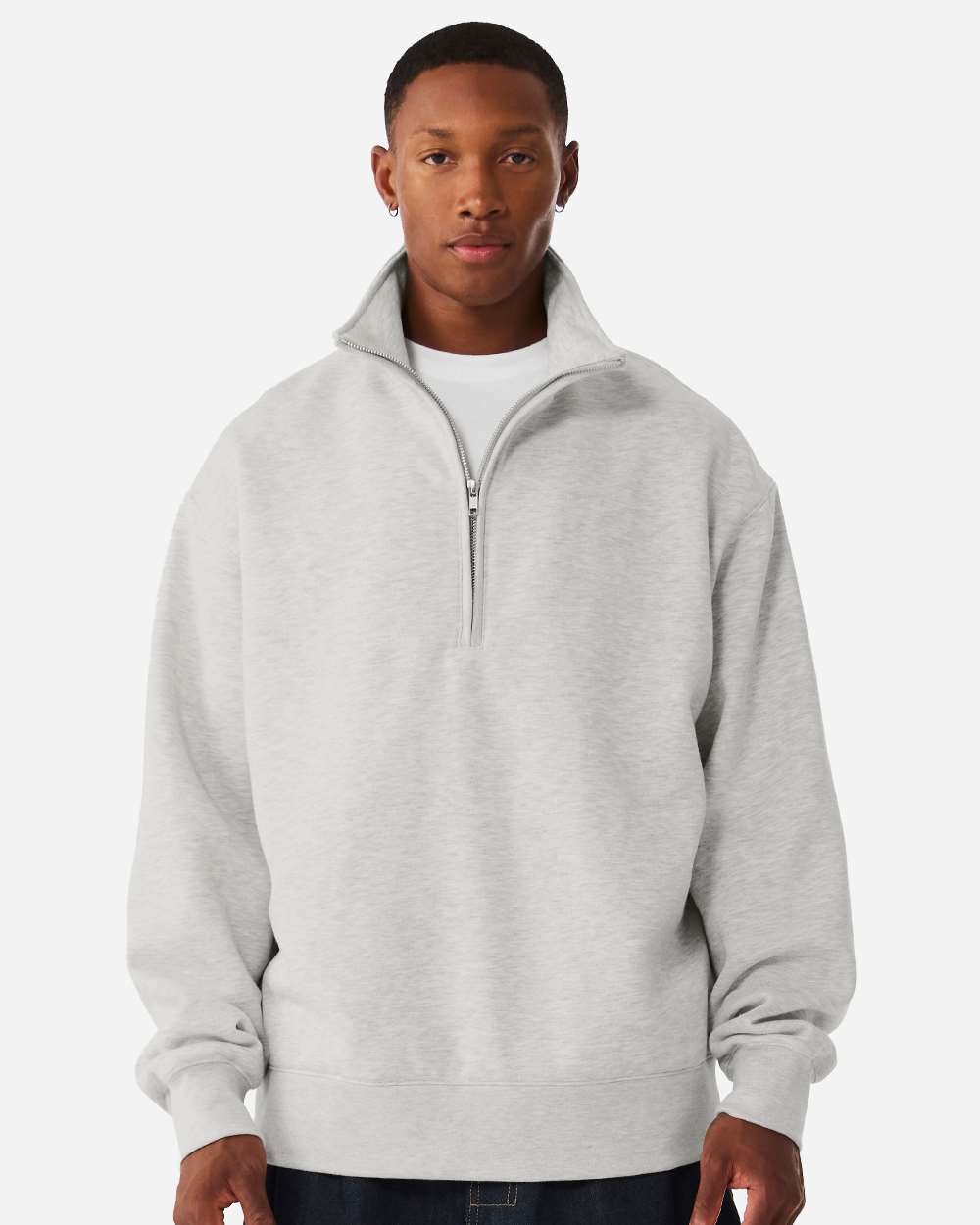 BELLA+CANVAS 4740 Unisex 10 oz Quarter-Zip Pullover Sweatshirt