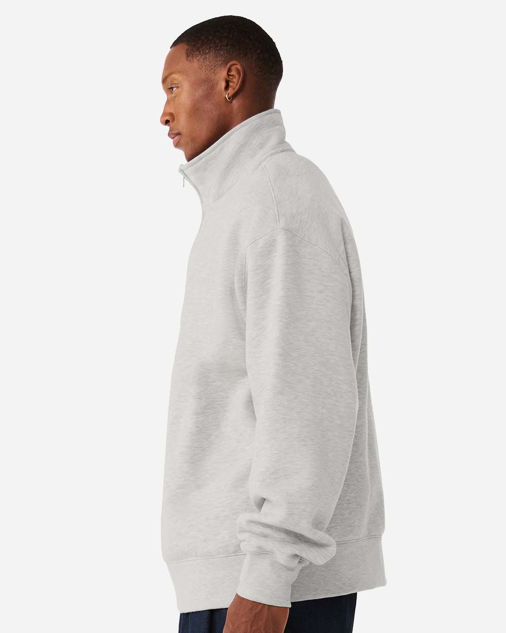BELLA+CANVAS 4740 Unisex 10 oz Quarter-Zip Pullover Sweatshirt