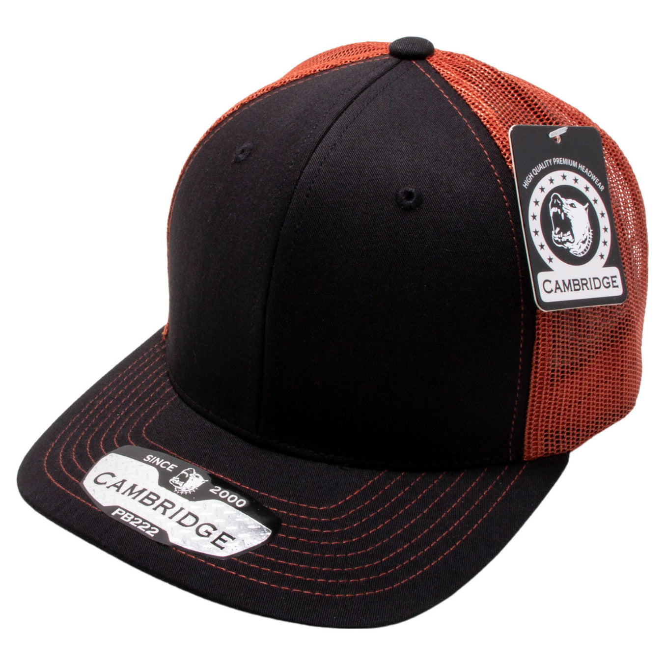 Black/Burnt Orange color variant