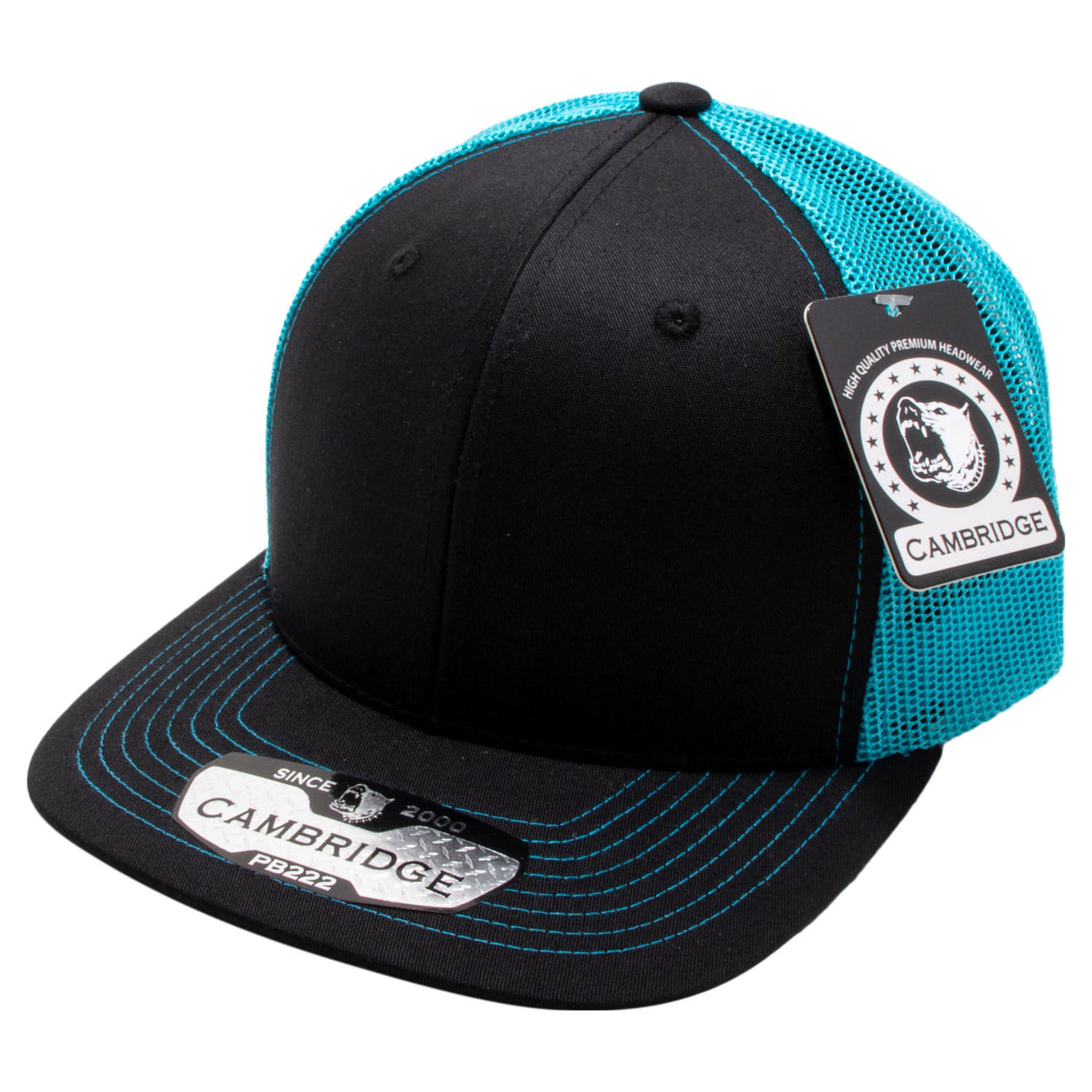 Black/Neon Blue color variant