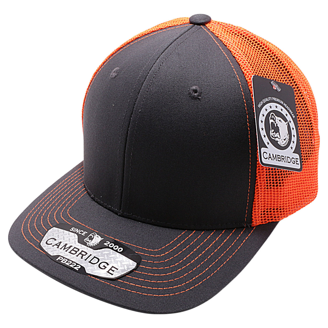 Charcoal/Neon Orange color variant