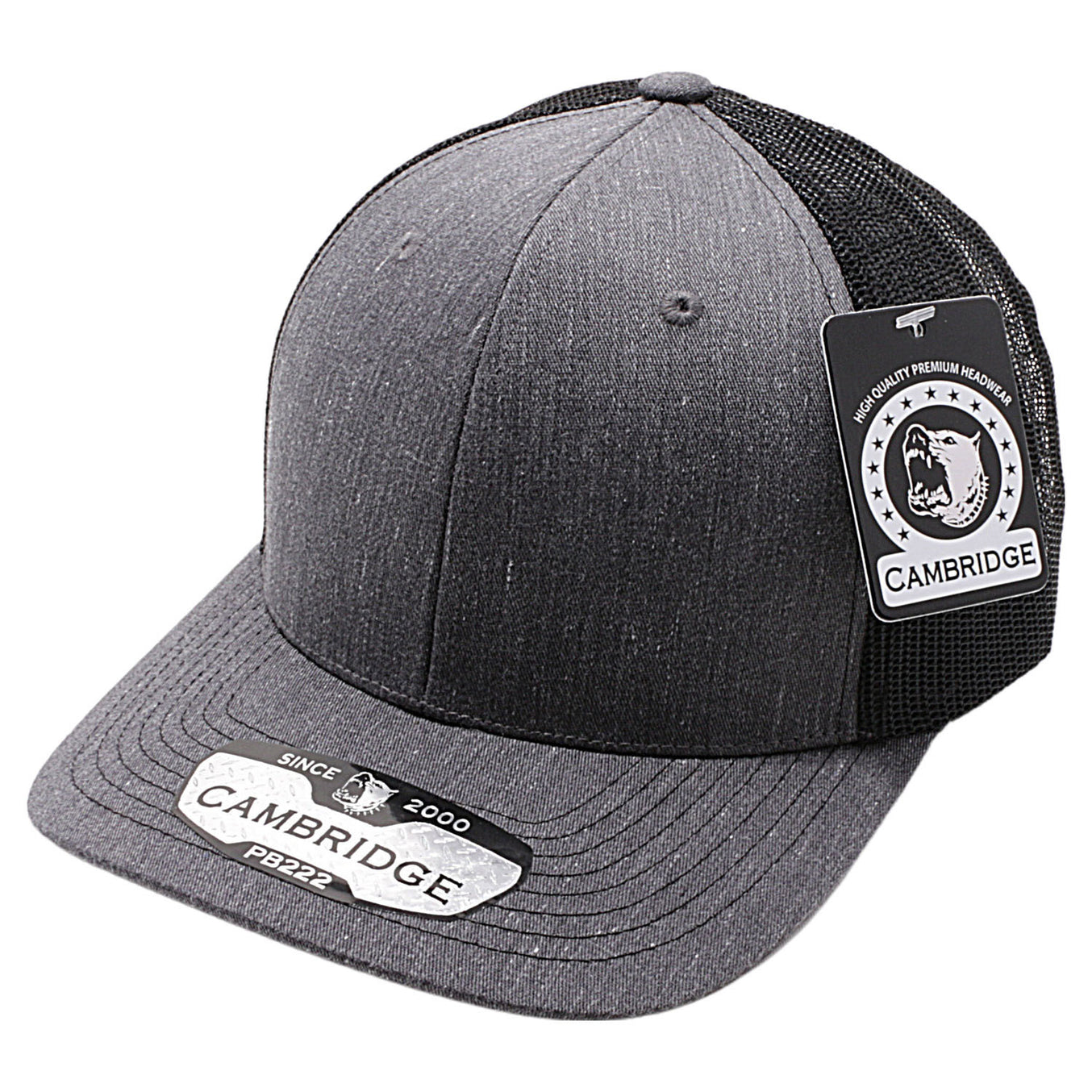 Charcoal Heather Gray/Black color variant