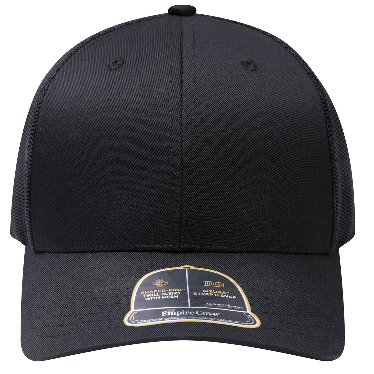 Empire Cove Shaped-Pro 6 Panel Trucker Hat EC001 - Sample