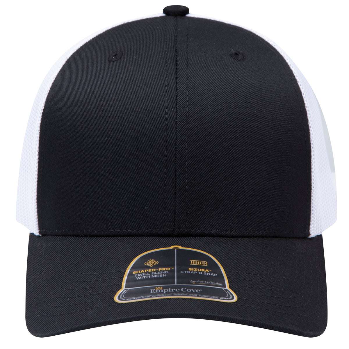 Empire Cove Shaped-Pro 6 Panel Trucker Hat EC001 - Sample